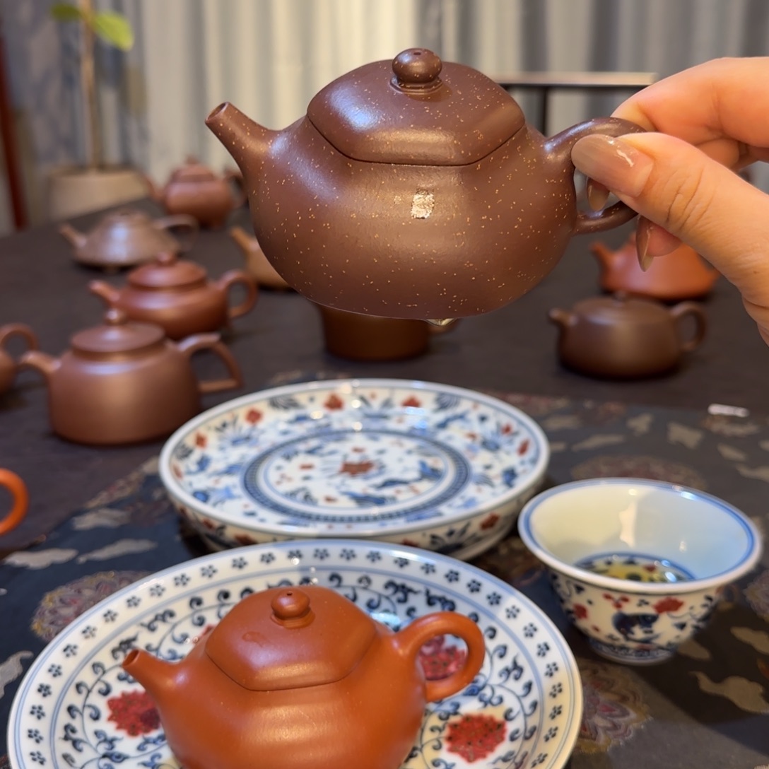 两***堂茶杯紫砂找紫砂壶11111