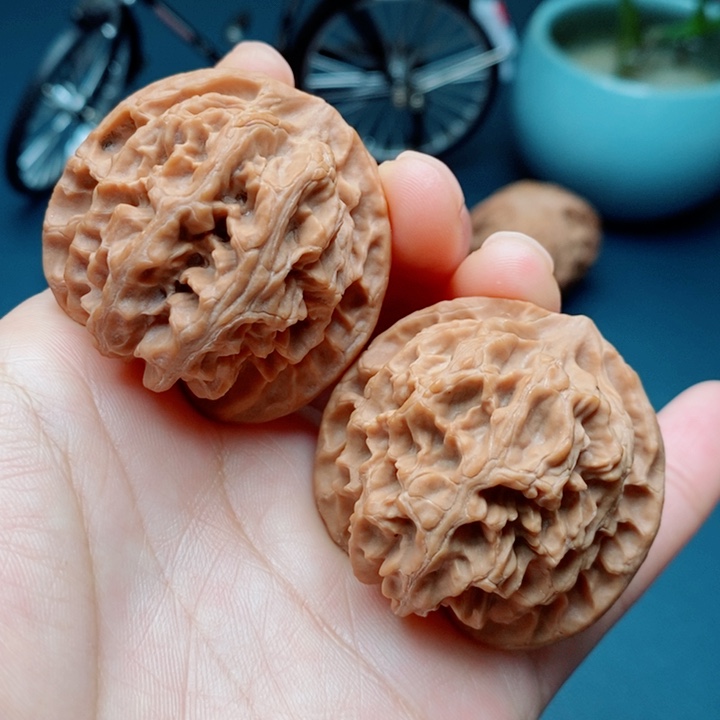 把件文玩核桃苹果园40全品