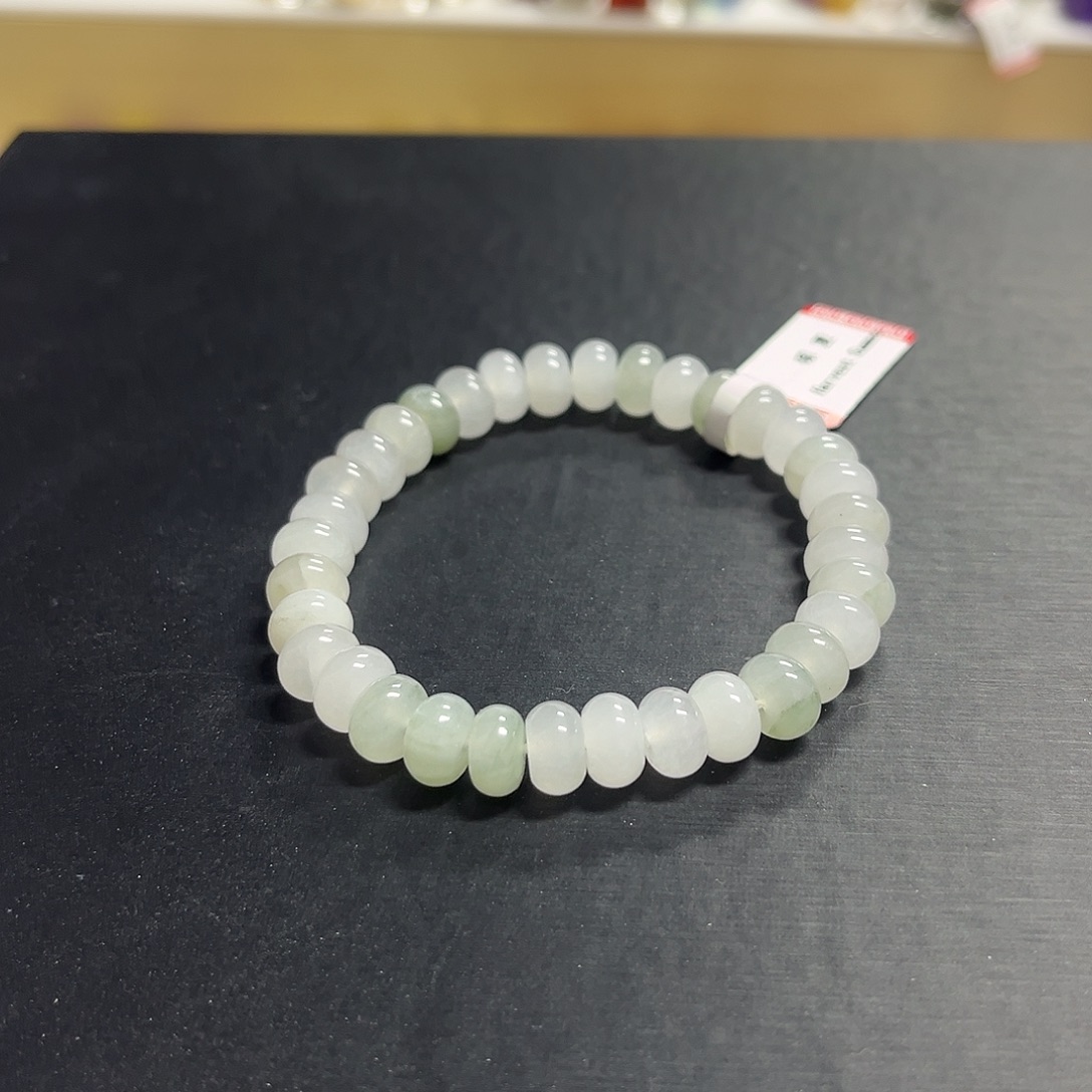 水晶未镶嵌手链天山翠盘珠手串