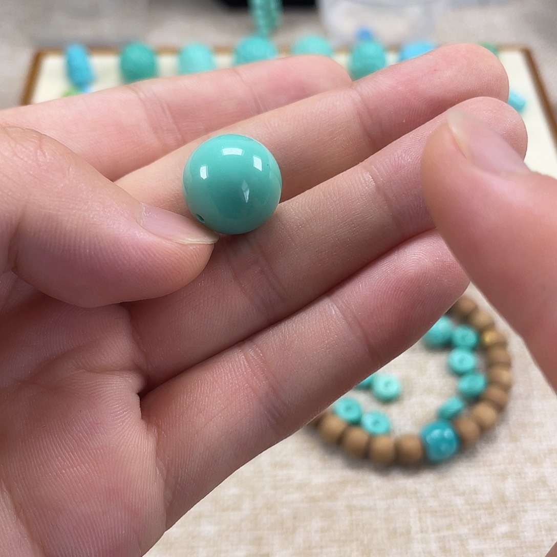 原生态湖北松配饰，直径14.5