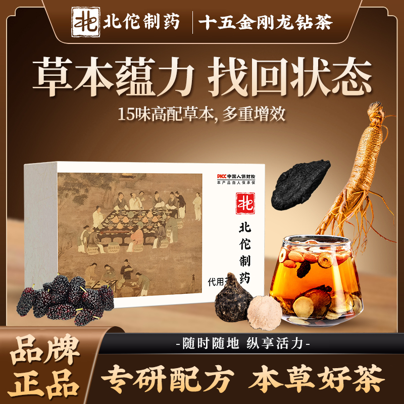 【甄选品质】植物草本专研配方本草好茶拾五原料搭配茶 DNCY-1