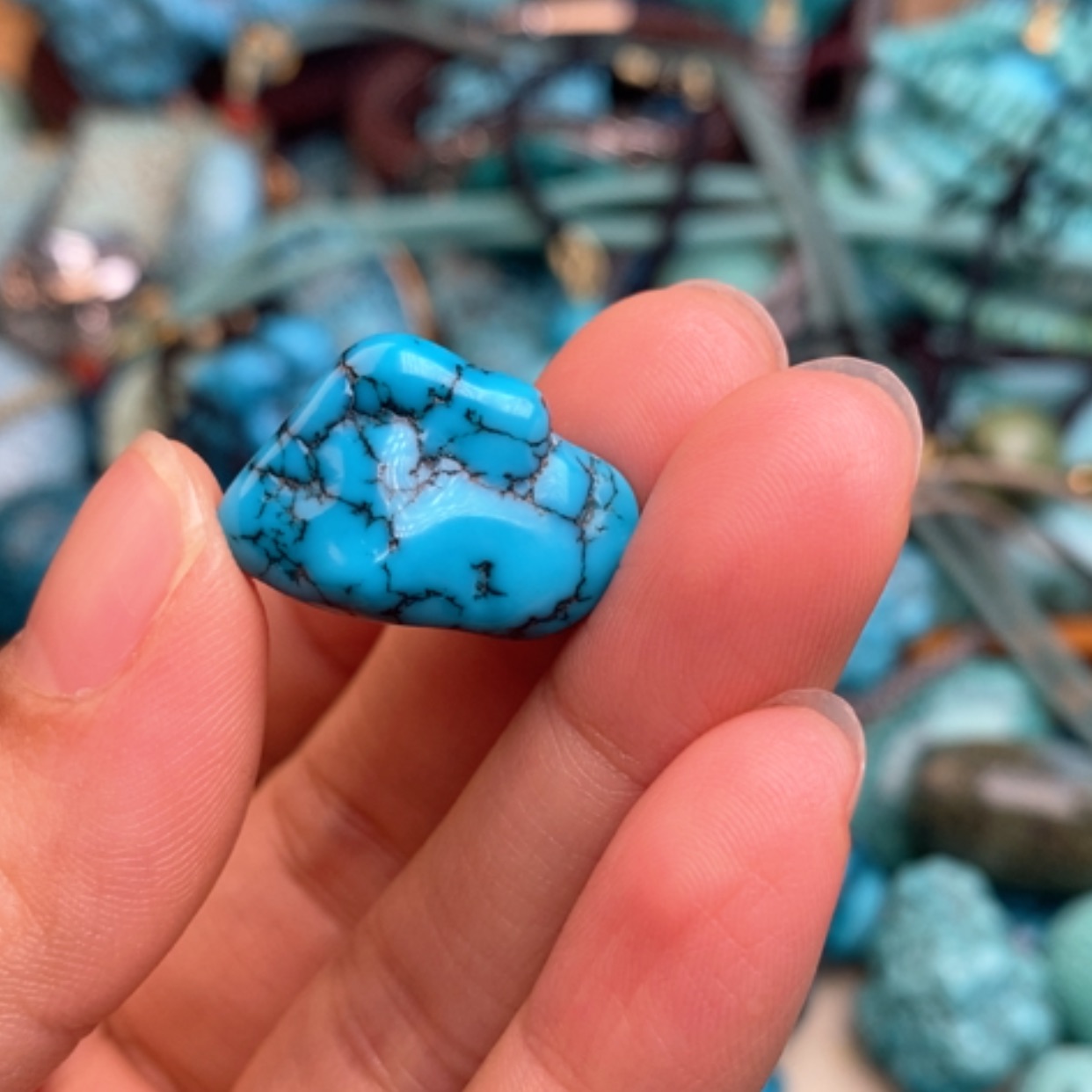 【闪购商品】绿松石珠宝半成品未镶嵌