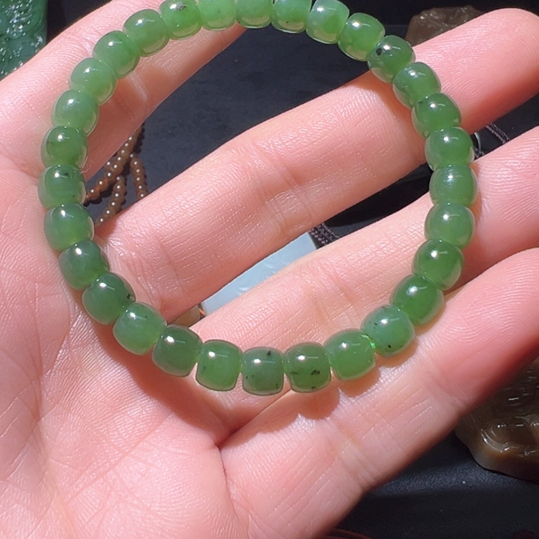 和田玉（糖玉）未镶嵌手链