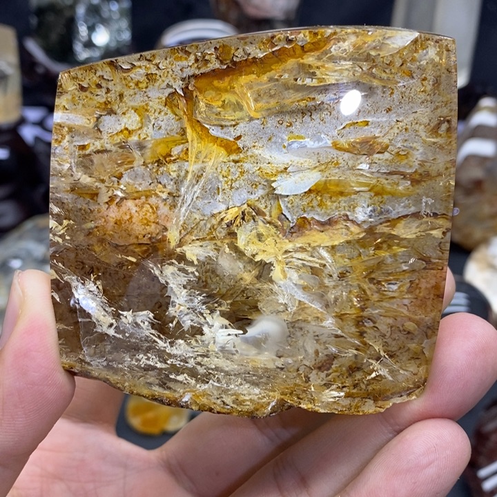 未镶嵌车挂水晶水晶