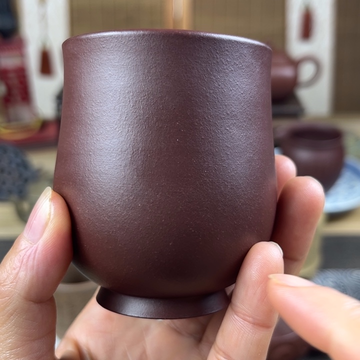 紫砂茶壶主人杯容量120