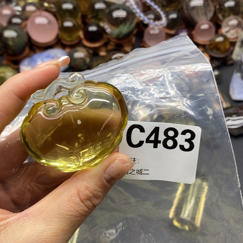 【闪购商品】水晶吊坠精品未镶嵌