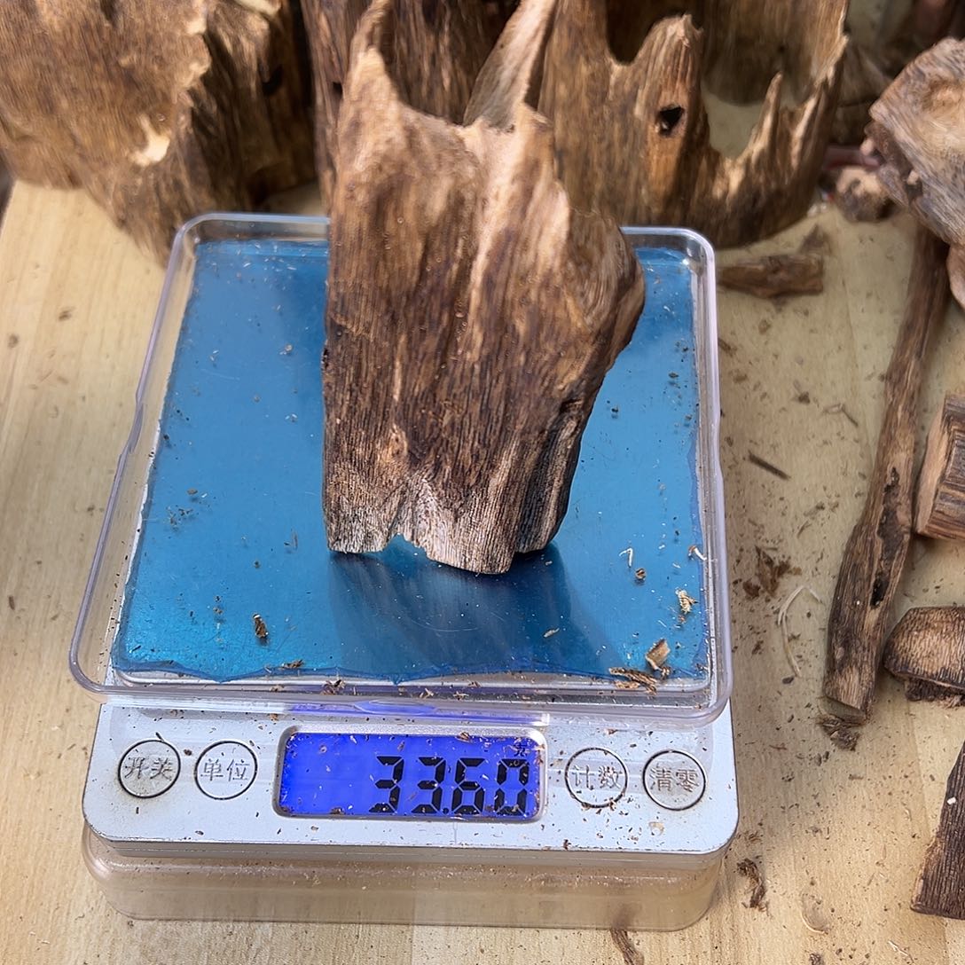 香料绿奇楠虫漏33克乌身