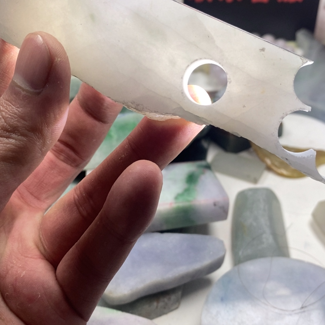 翡翠散珠天然缅甸翡翠a货11