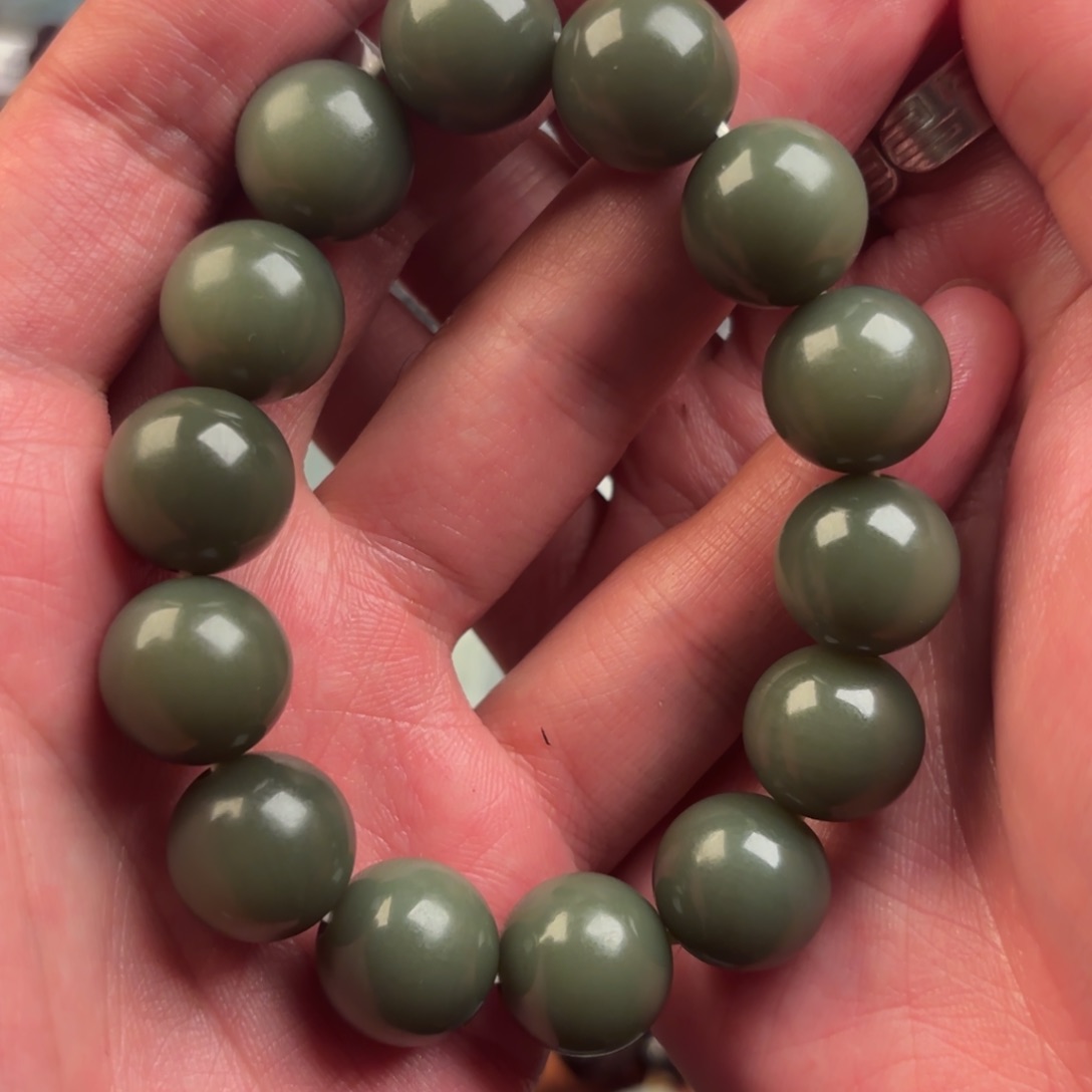 和田玉颈饰未镶嵌蓝*