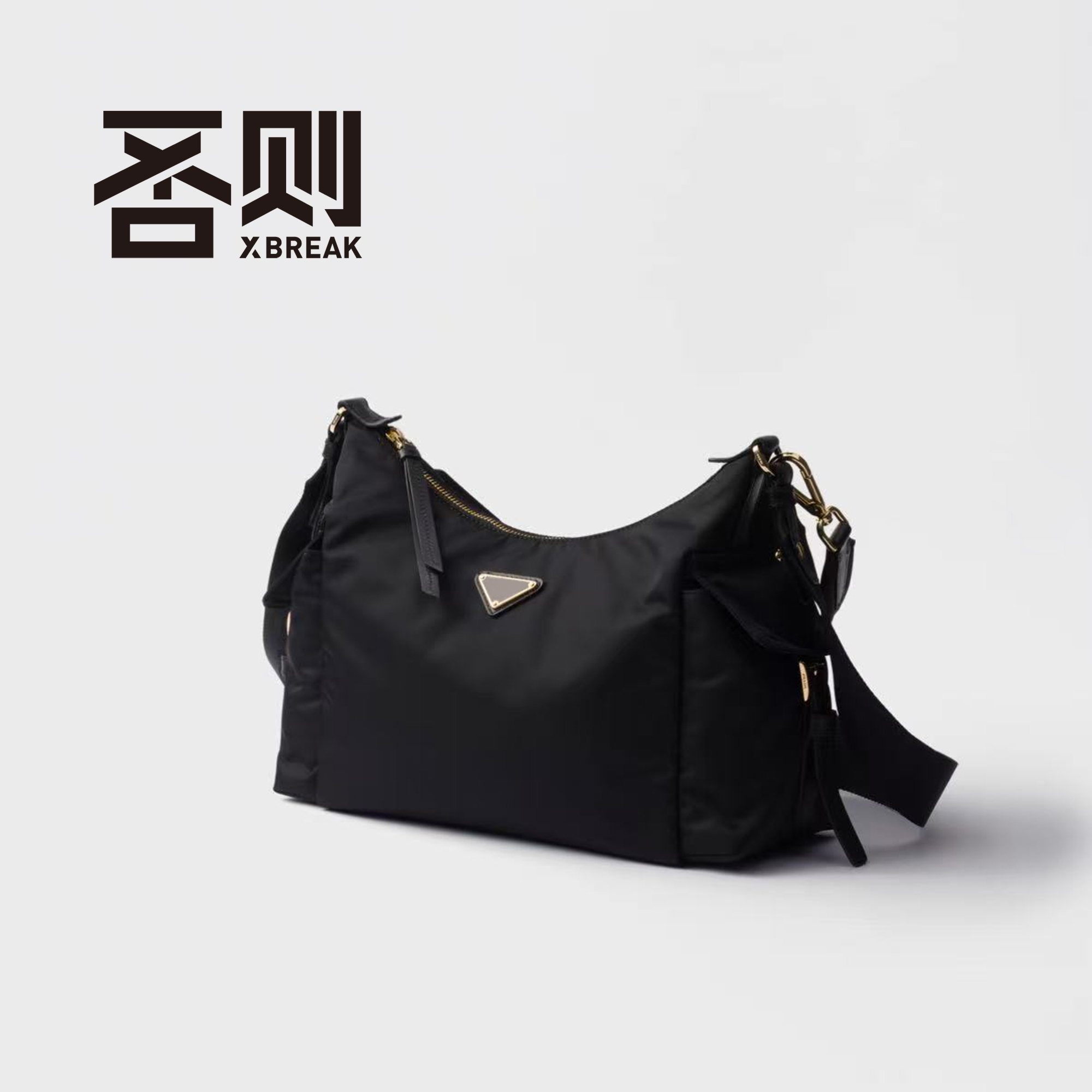 否则XBREAK小众防水女包时尚休闲百搭女士黑色简约单肩