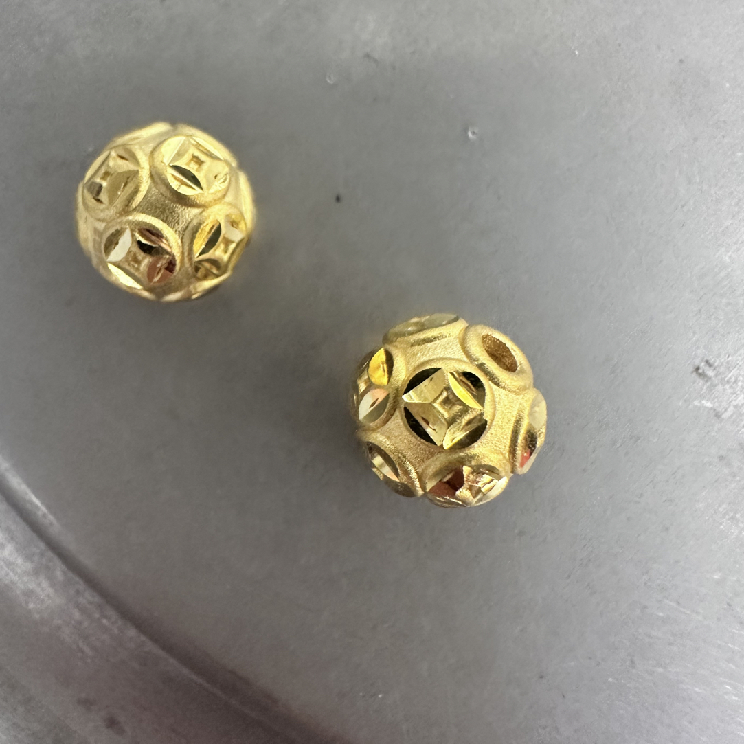 1.28克足金999转运珠