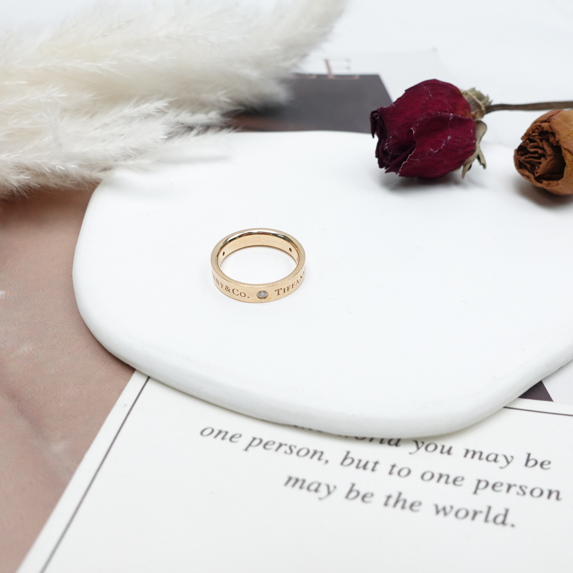 99新 Tiffany & Co./蒂芙尼 /戒指/T10166517