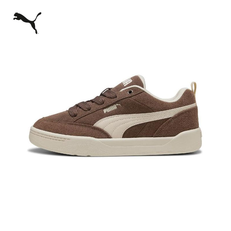 【板栗棕】PUMA彪马秋冬新款情侣板鞋低帮厚底休闲鞋复古翻毛皮板鞋