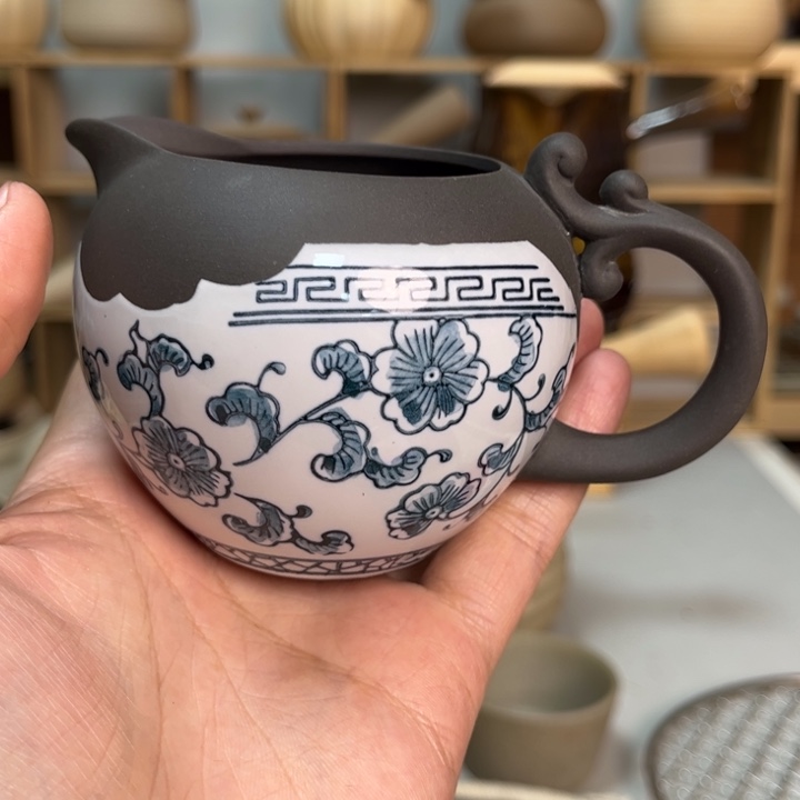 壶老段烧陶瓷茶器