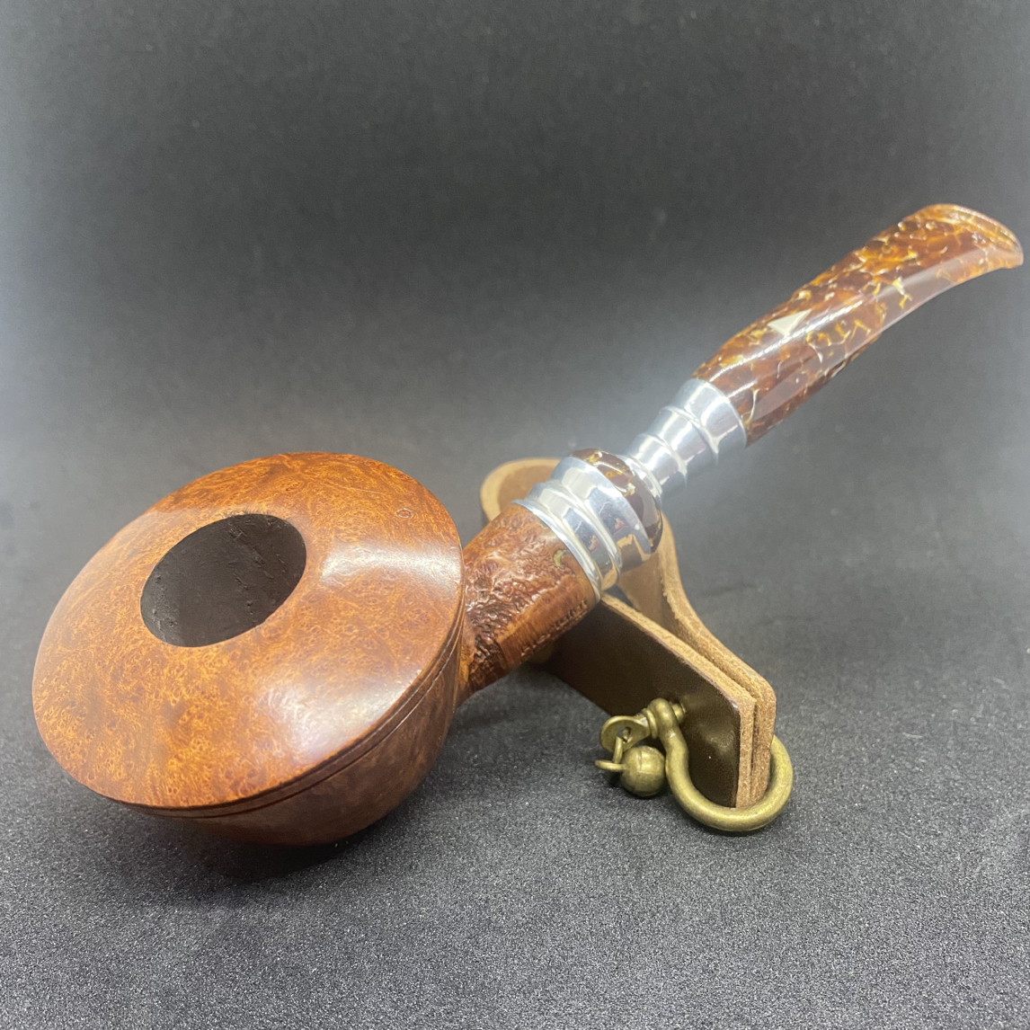 全新意大利大师皮尔路易吉石楠木烟斗，飞碟器型