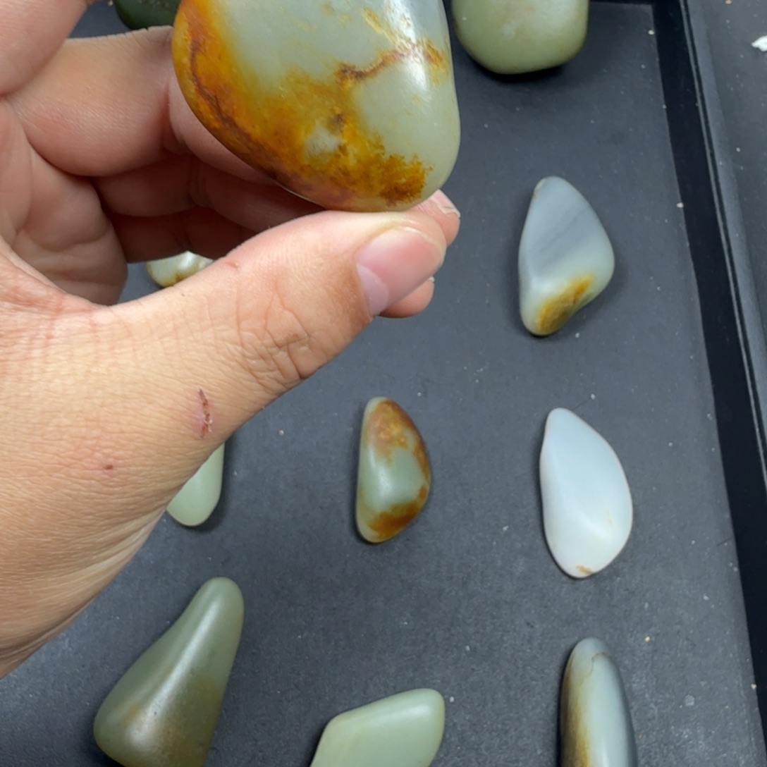 快***6和田玉（糖玉）未镶嵌挂件