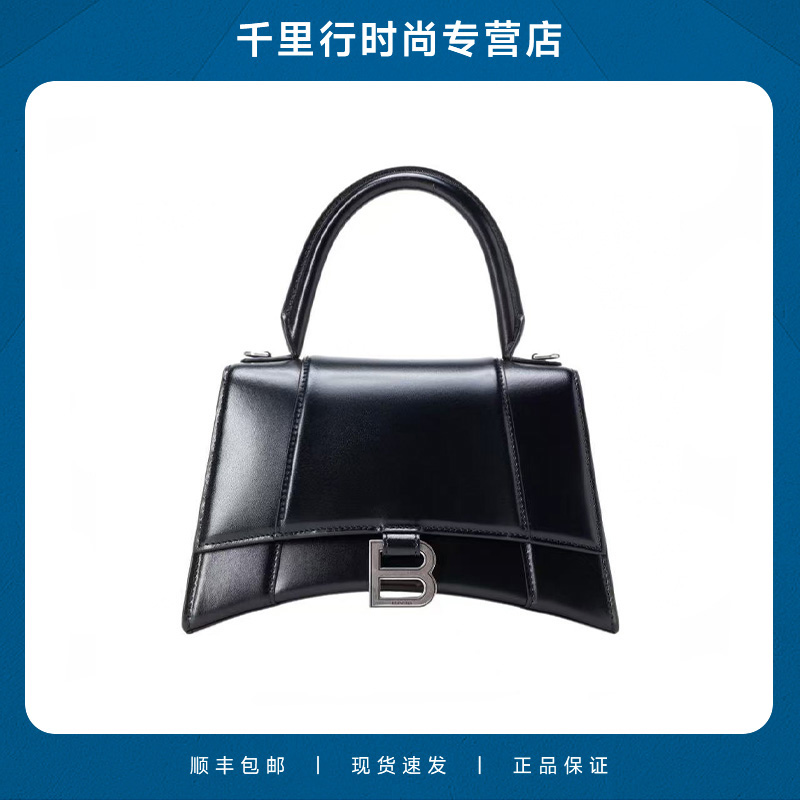 【门店直播】Balenciaga巴黎世家沙漏单肩包黑色593546-1QJ4Y-1000