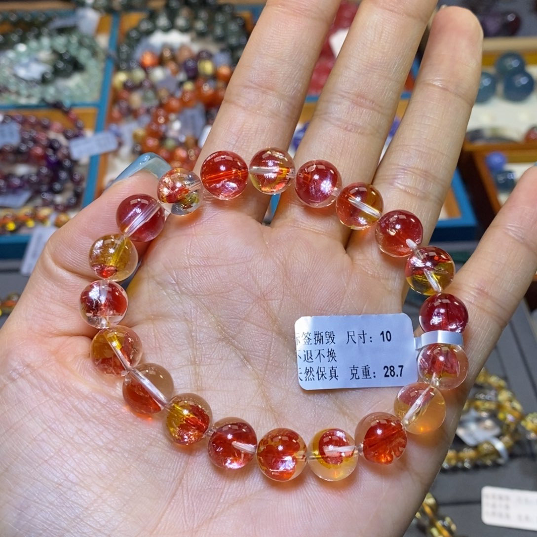 水晶手串未镶嵌手串