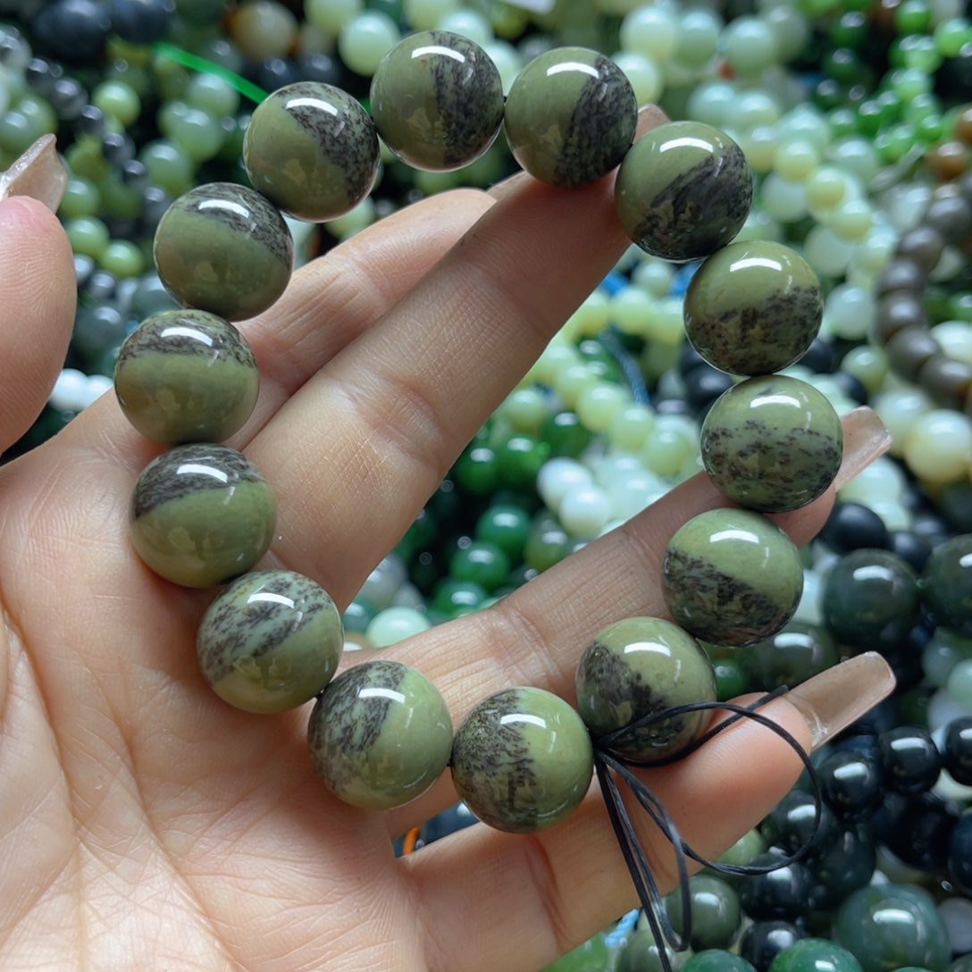 和田玉手链未镶嵌