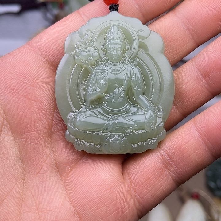 和田玉吊坠(不含链)未镶嵌