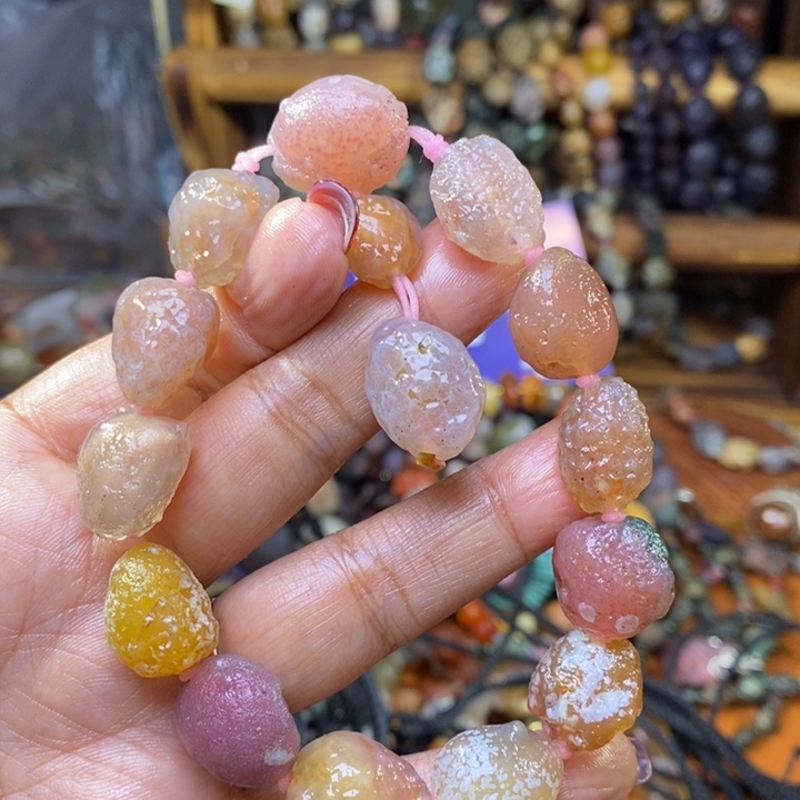 玛瑙/玉髓珠宝半成品未镶嵌驿*