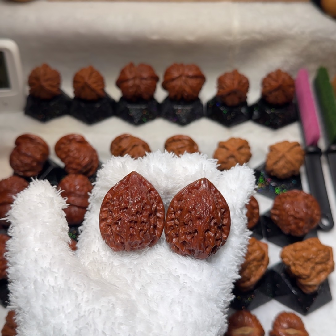 吊坠文玩核桃35沈鸡