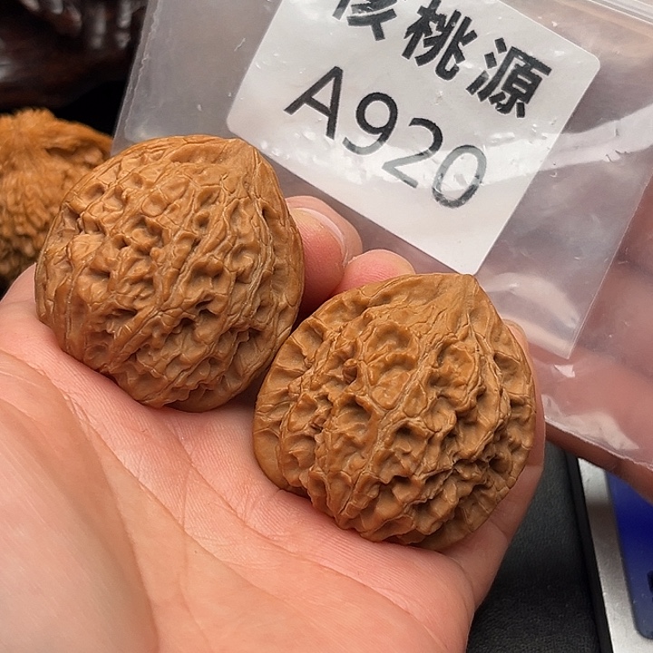 吊坠文玩核桃水龙纹全品38