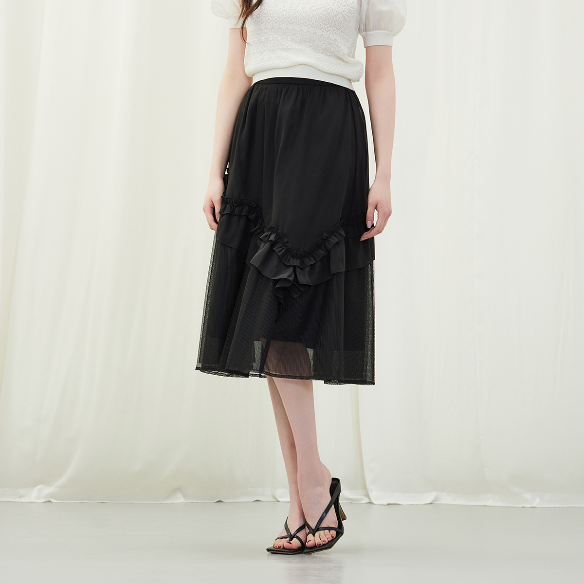 【柠檬专属】佳人苑半身裙女夏季新款J426013