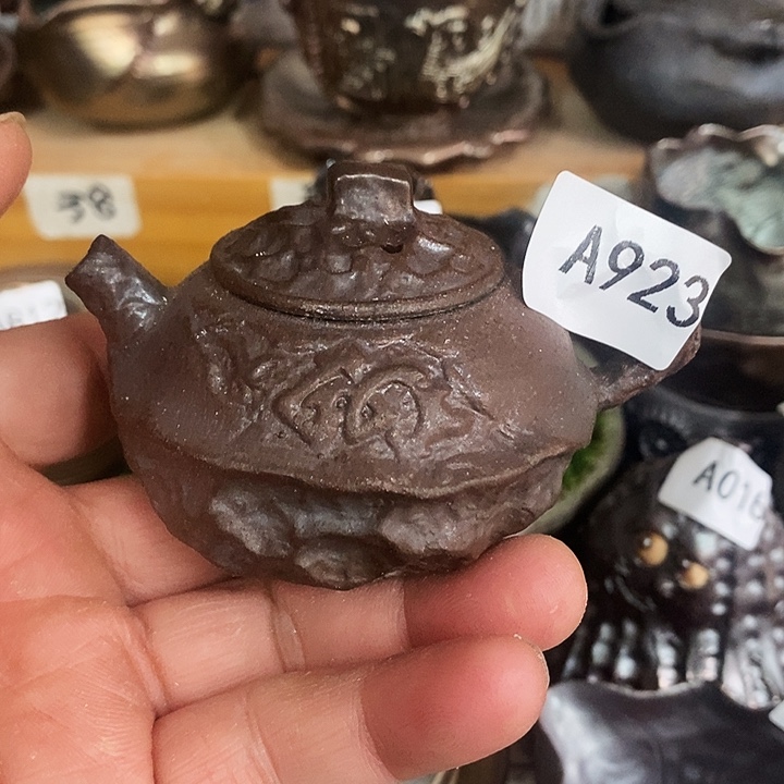 紫砂茶杯柴烧纯手工923