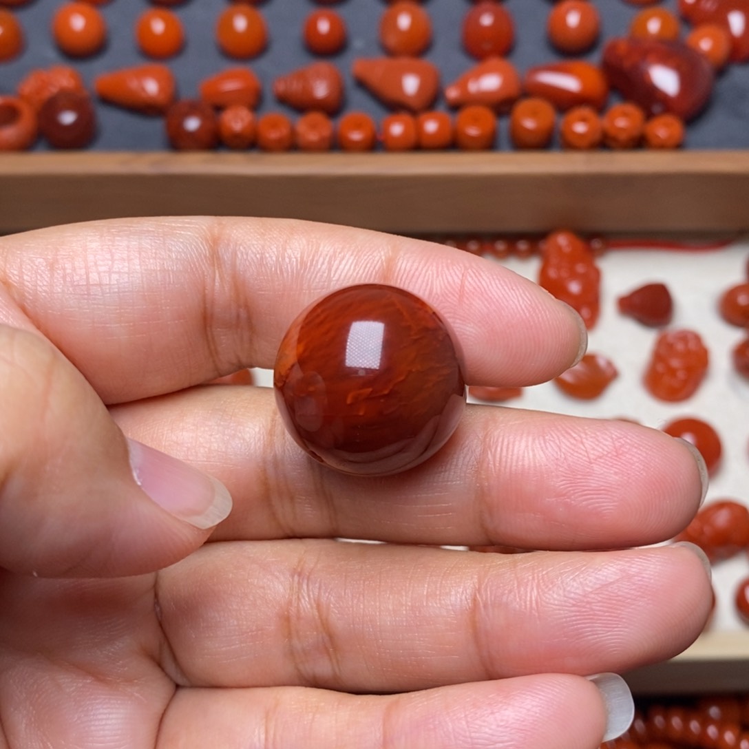 南红玛瑙配饰未镶嵌20.6