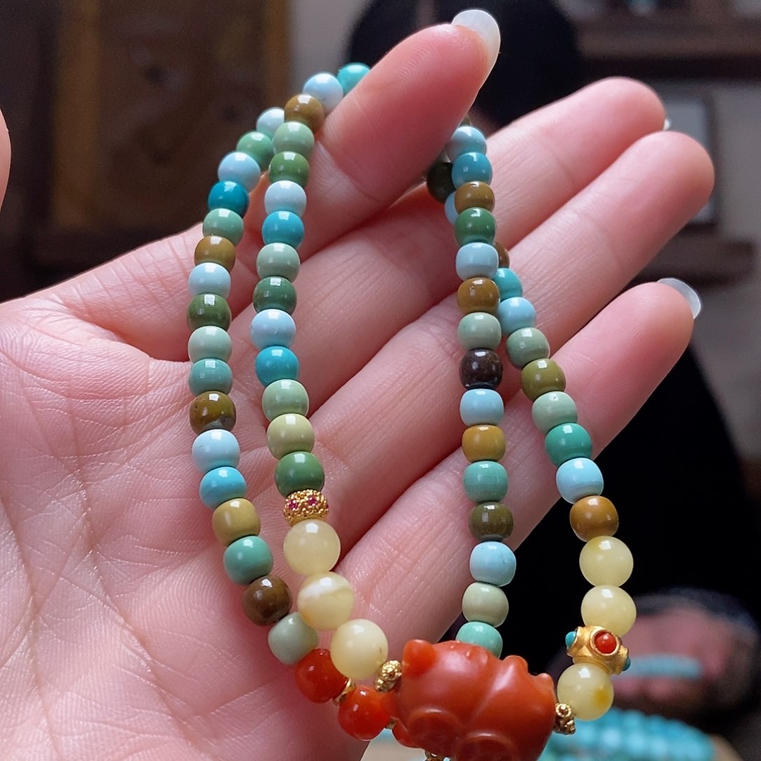 绿松石珠宝奇石未镶嵌