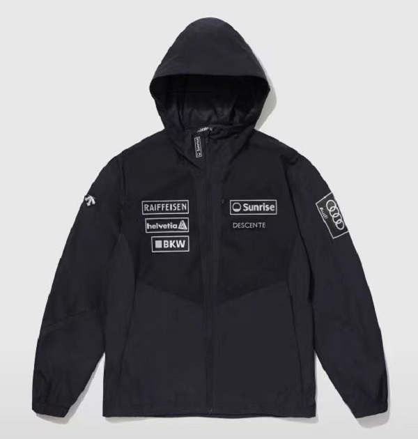 DESCENTE/迪桑特超级福利奥迪联名连帽软壳冲锋衣SO323SJK91