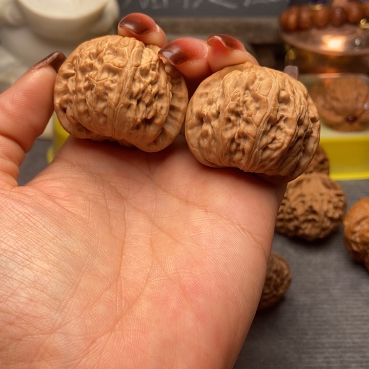 小*闷白狮子头文玩41