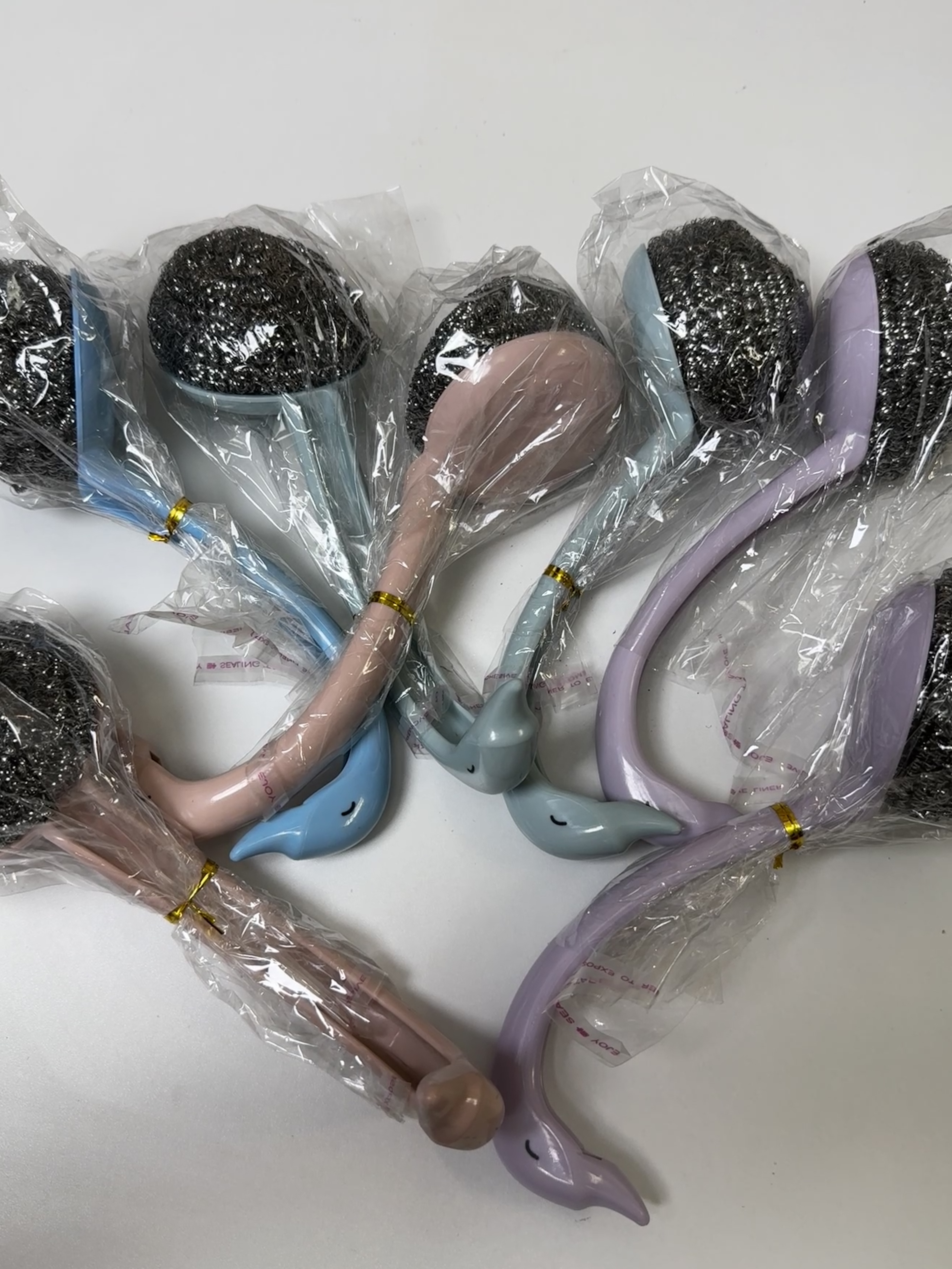 (4套)钢丝球锅刷颜色随机