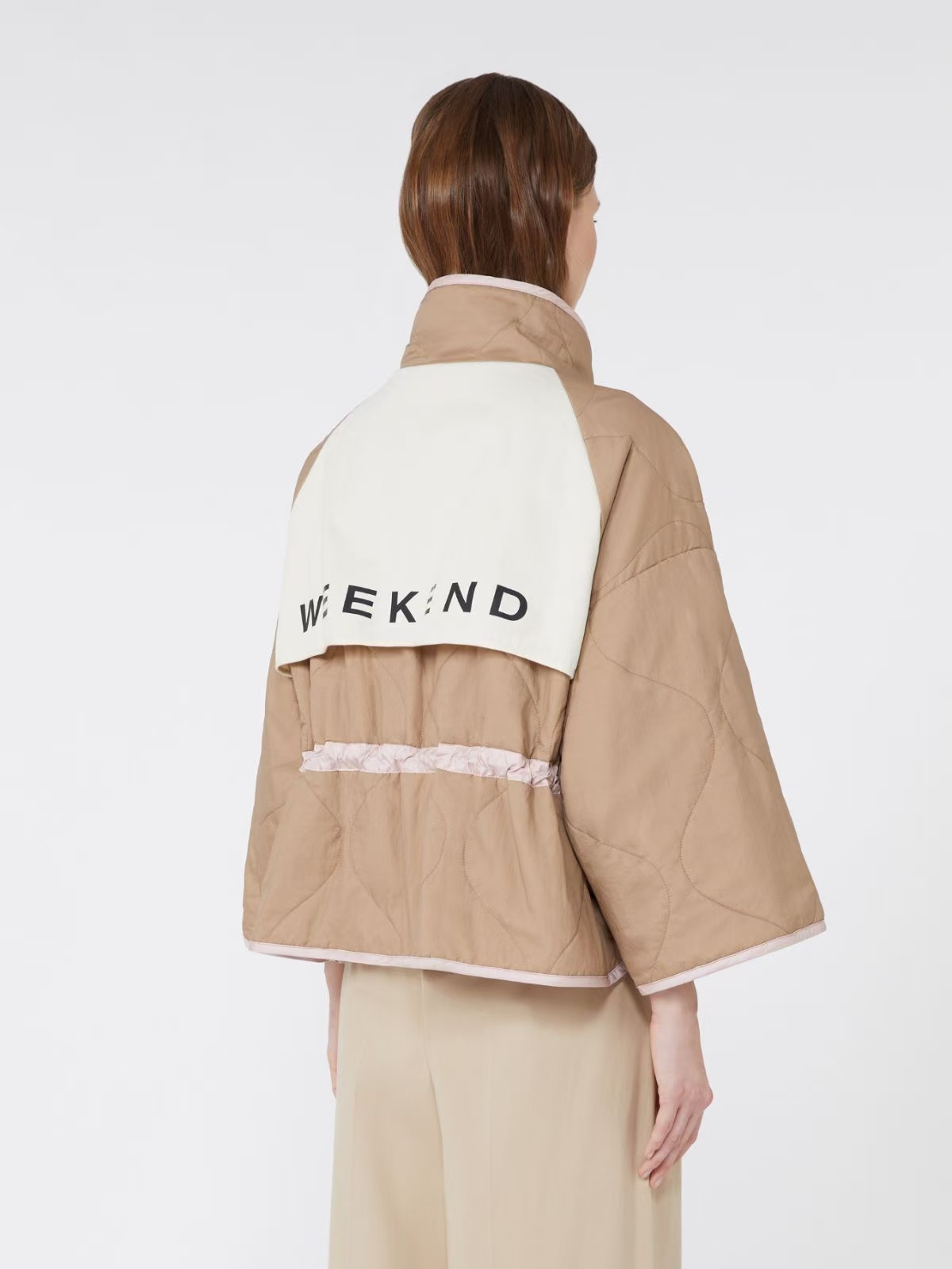 未使用 MaxMara  weekend 秋冬双面骆驼绒真丝夹克上衣 RONCO