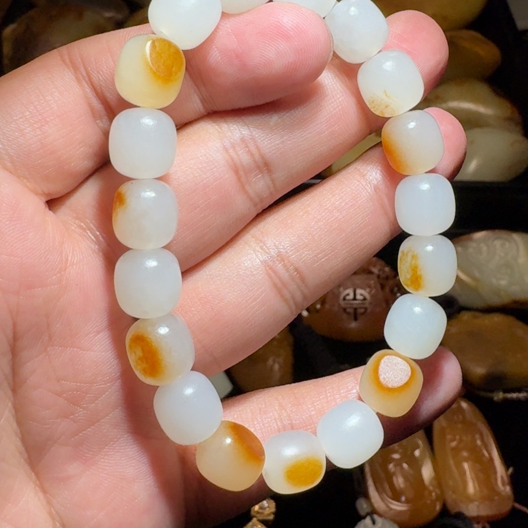 和田玉颈饰未镶嵌高*