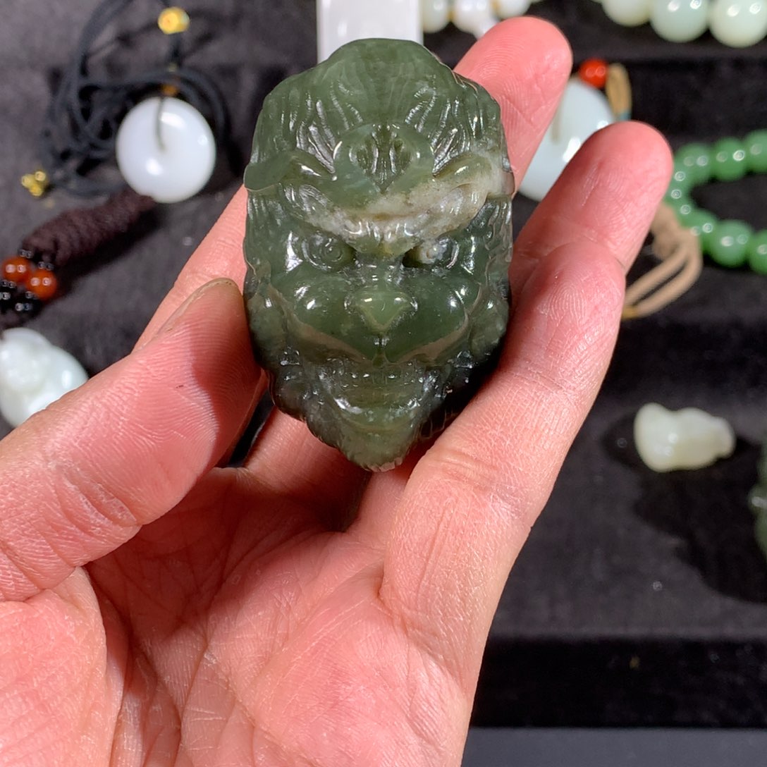 和田玉挂件未镶嵌