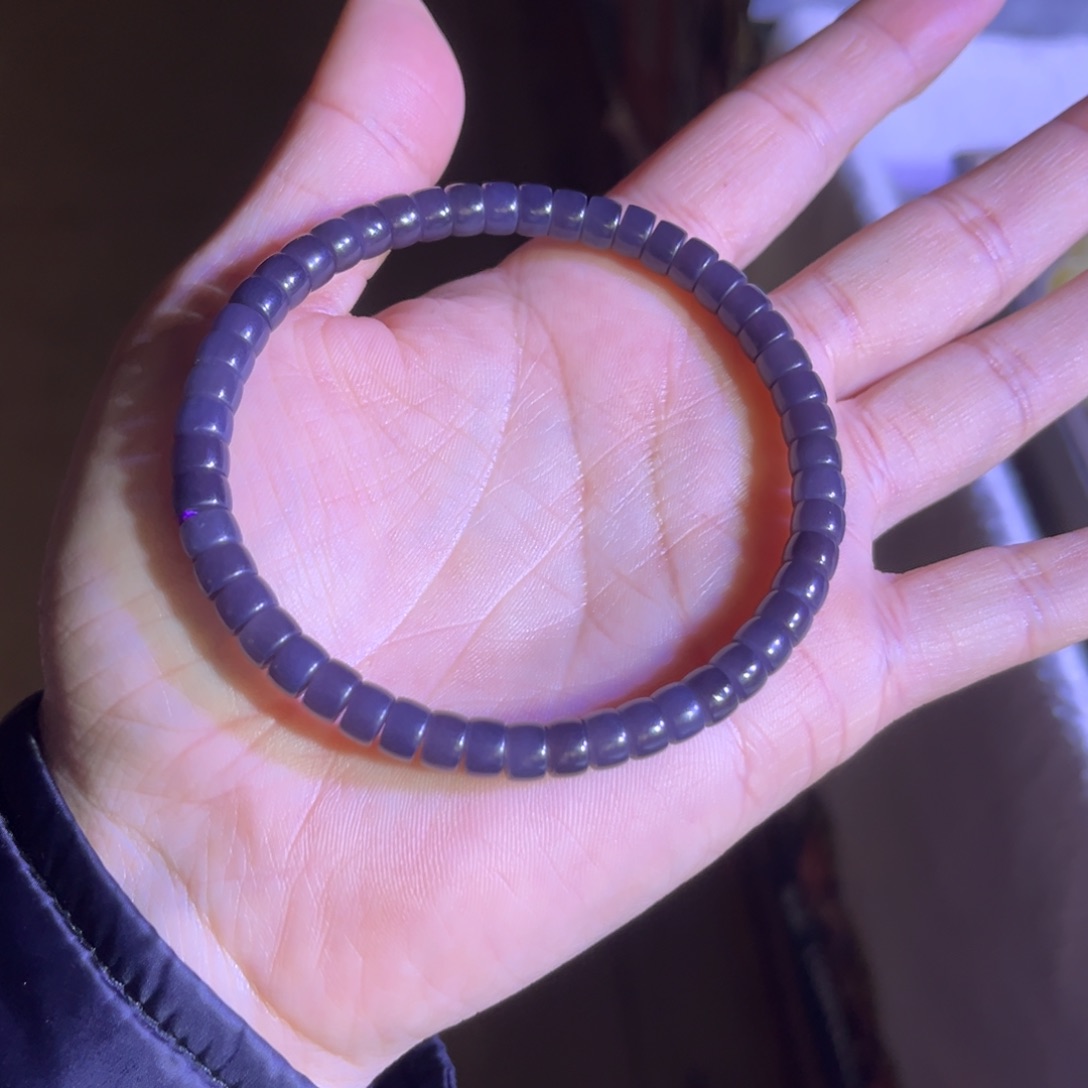 和田玉手链未镶嵌p****a