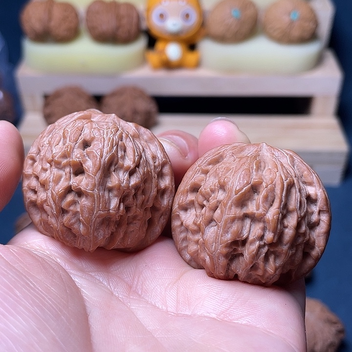 文玩核桃吊坠磨盘39