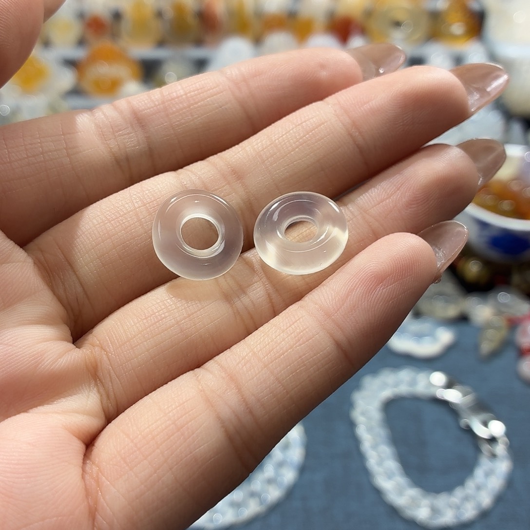 玛瑙/玉髓未镶嵌吊坠(不含链)