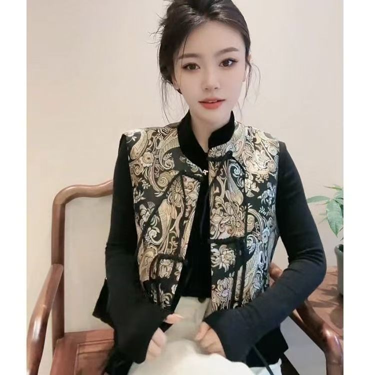 936新款女士百搭马甲