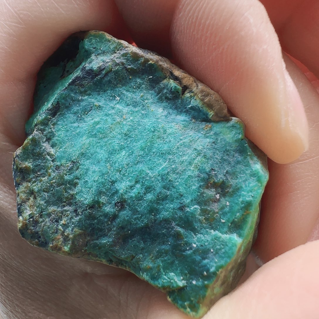 绿松石未镶嵌颈饰雾霾蓝成品随行