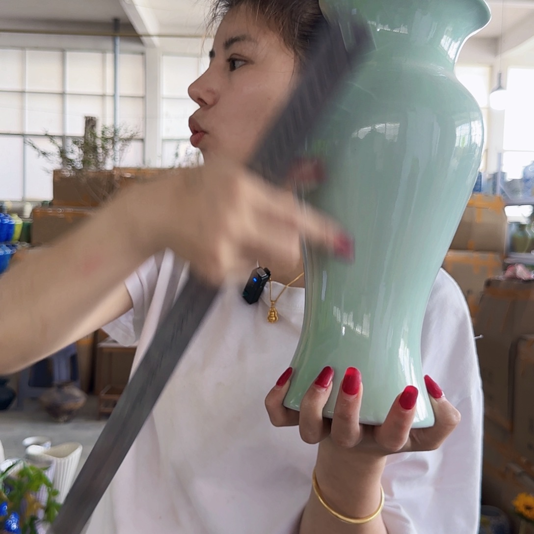 景德镇陶瓷艺术花瓶美人瓶