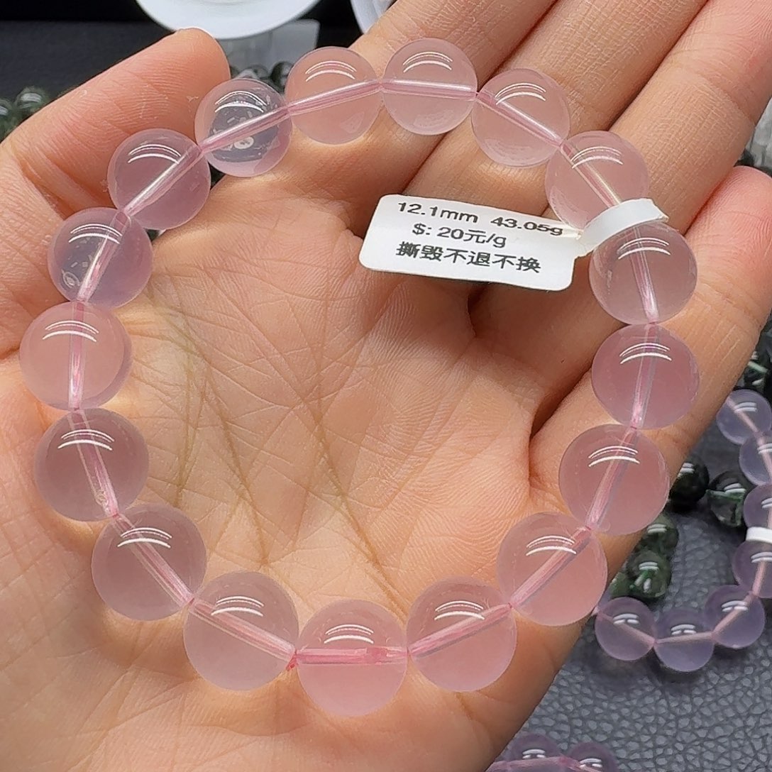 水晶手链未镶嵌手链