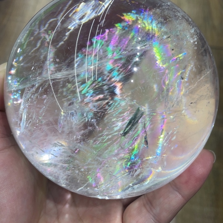 水晶水晶球摆件未镶嵌