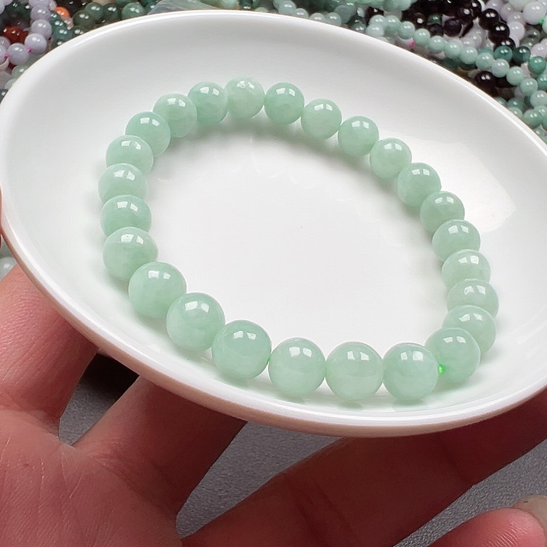 翡翠手链未镶嵌南****）货主老华