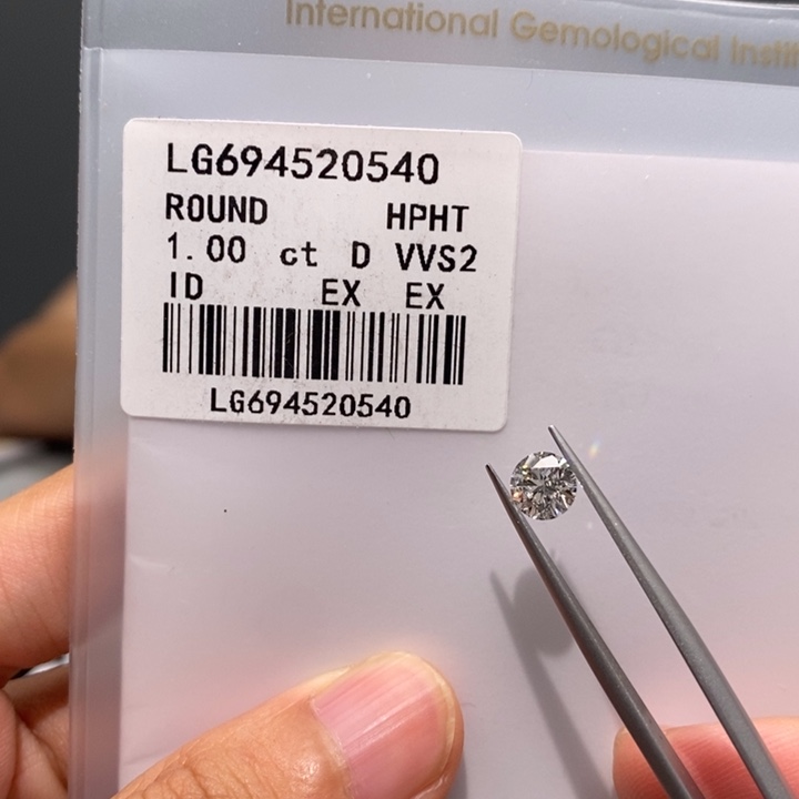 实验室培育钻石裸石未镶嵌