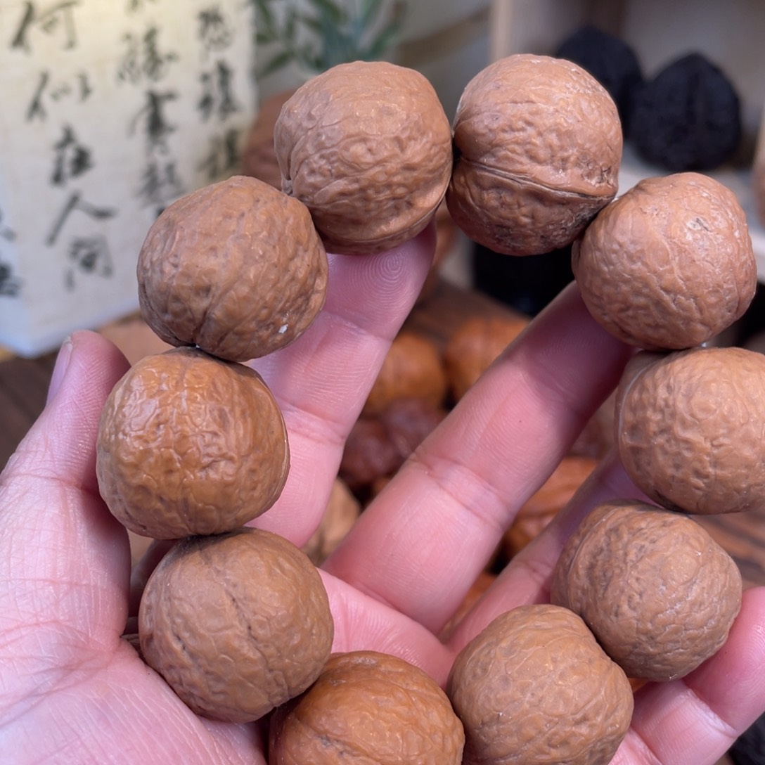 文玩核桃把件果冻橙10颗