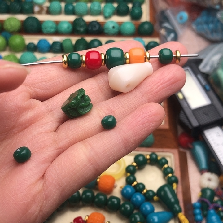 琉璃颈饰Y***、精工套装