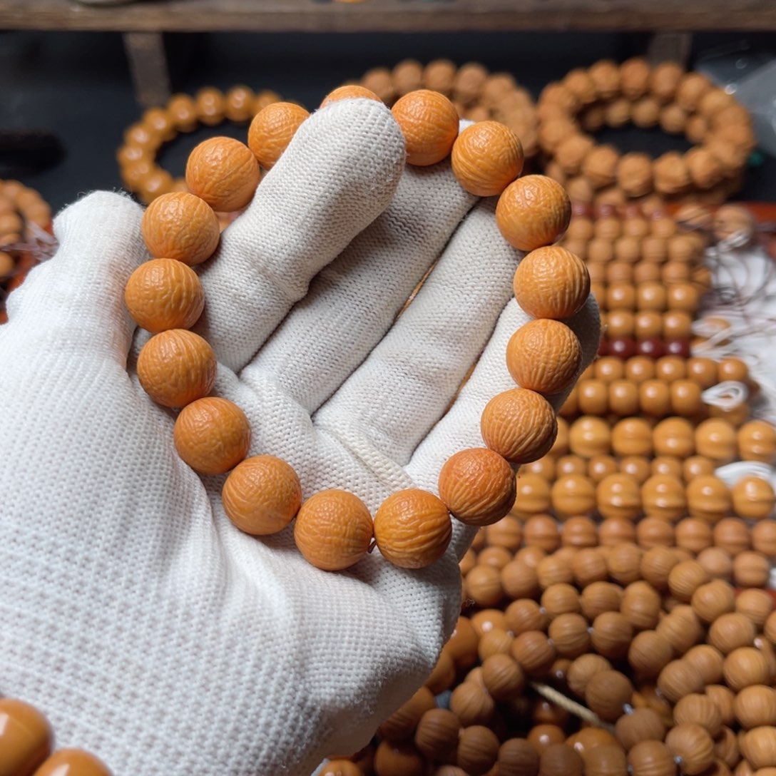 猴头核桃手串@**圆猴头核桃